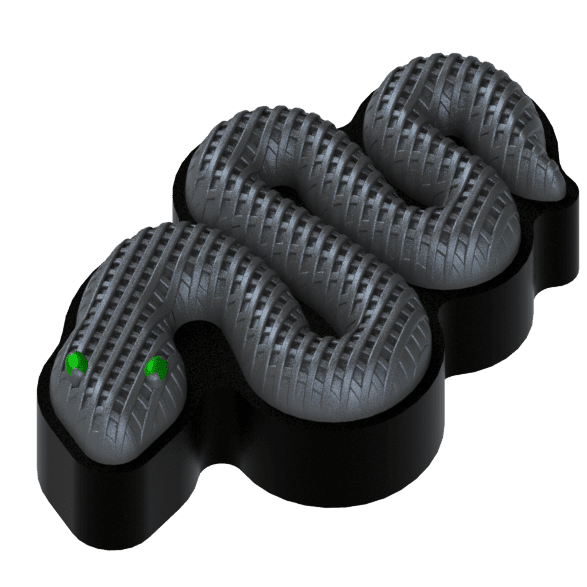 Snake Hybrid STL File