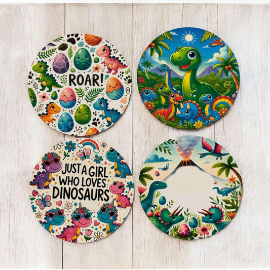 Girls Love Dinos Freshie Cardstock - 2.5"