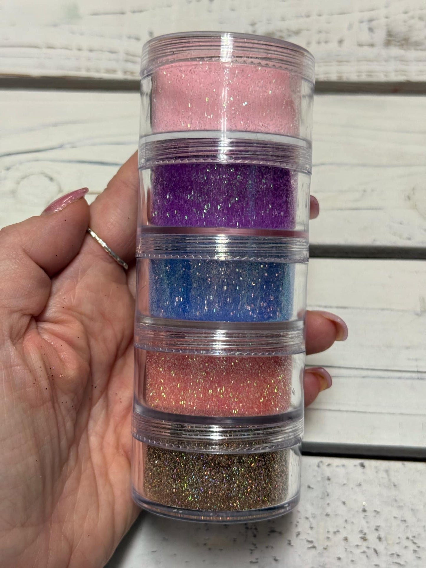 Hollaglow & Fun Colors Glitter Stack