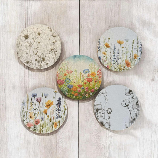 Flowers Freshie Cardstock - 2.5"