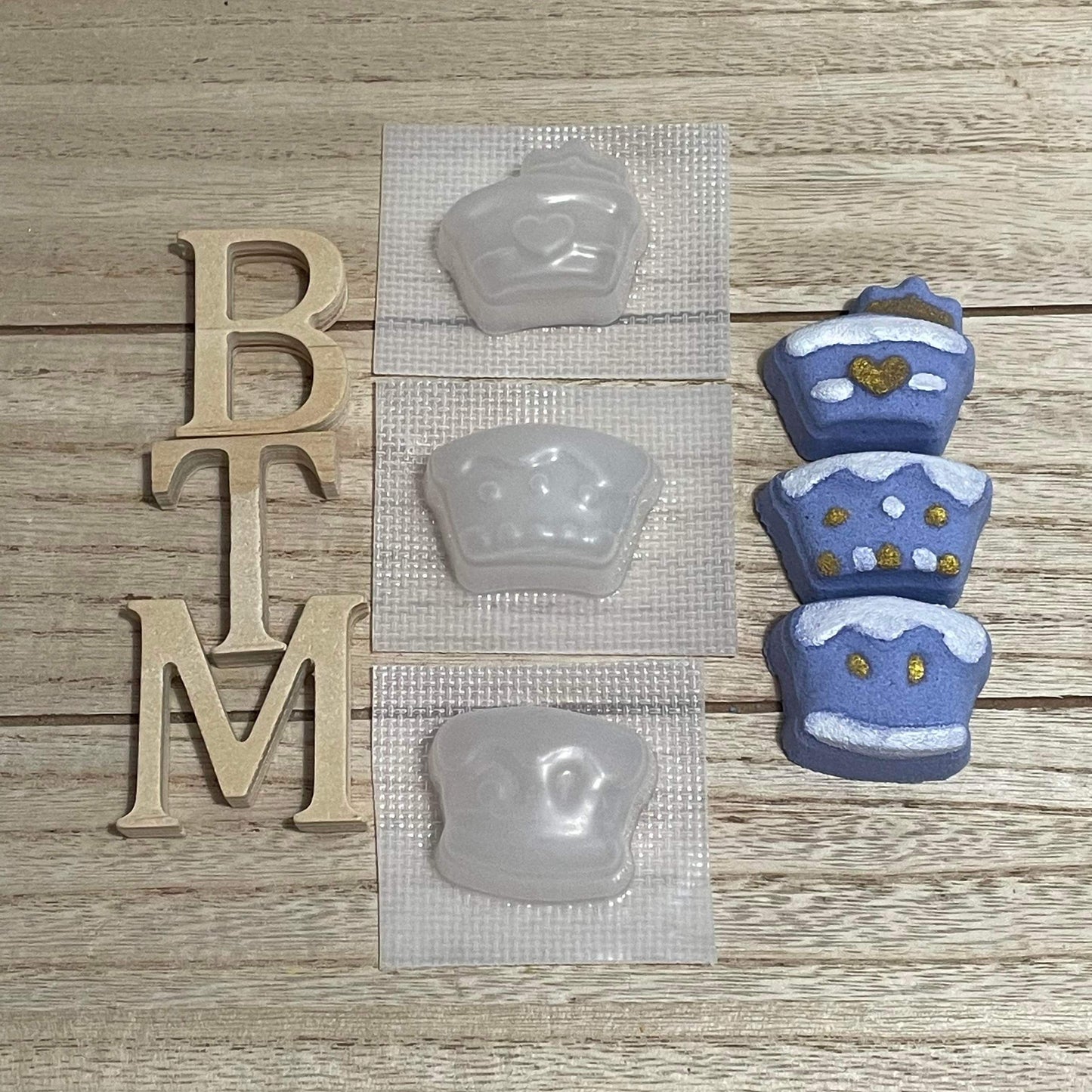 Birthday Cake Hybrid Mold (3 pcs)