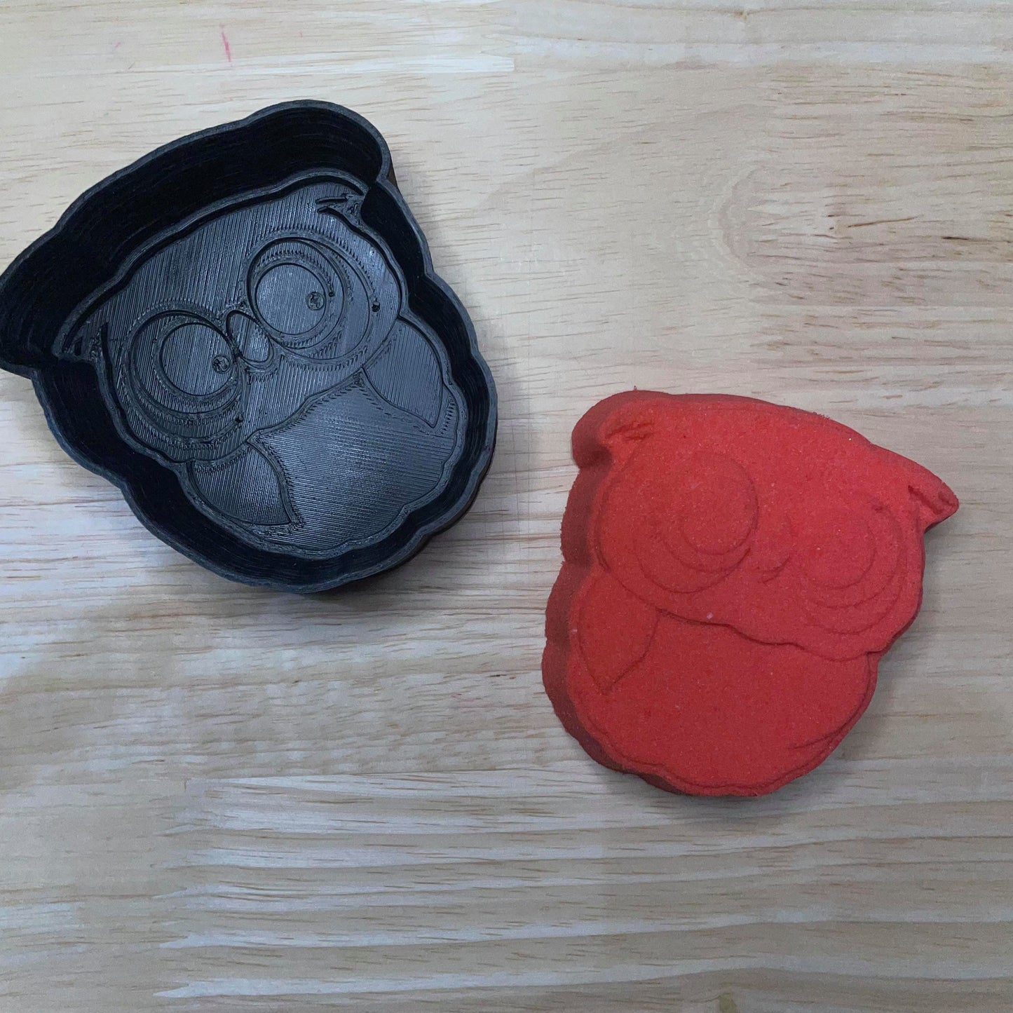 Moule hybride hibou