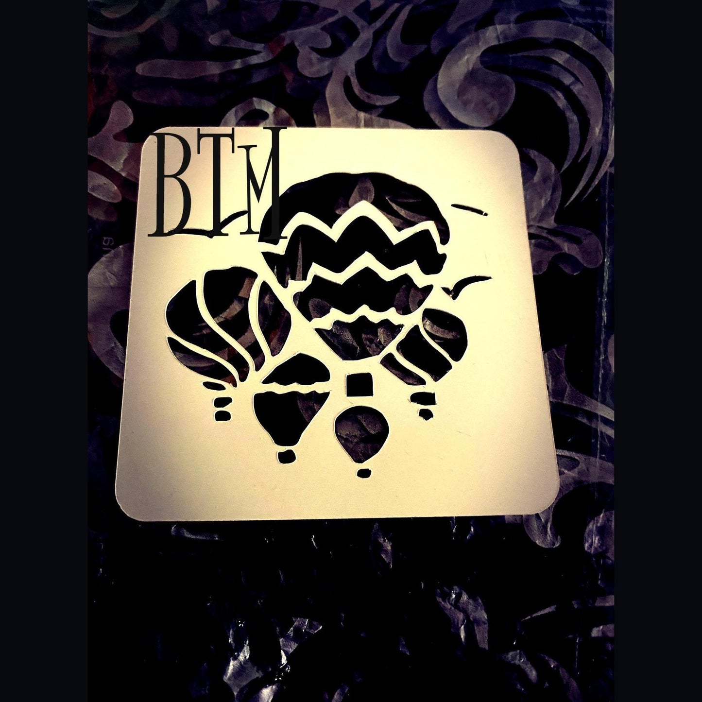 Hot Air Balloons - Stencil