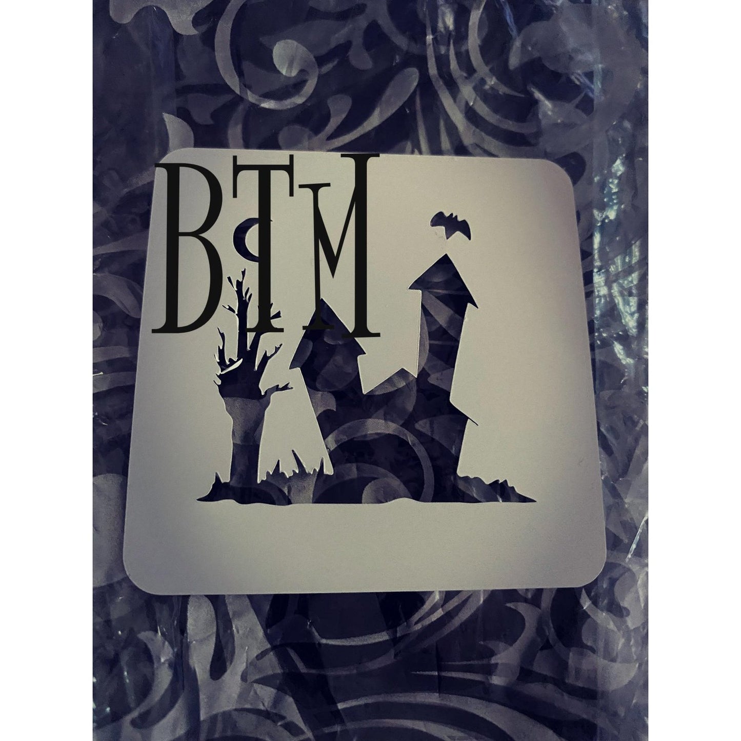 Haunted House 2 - Stencil