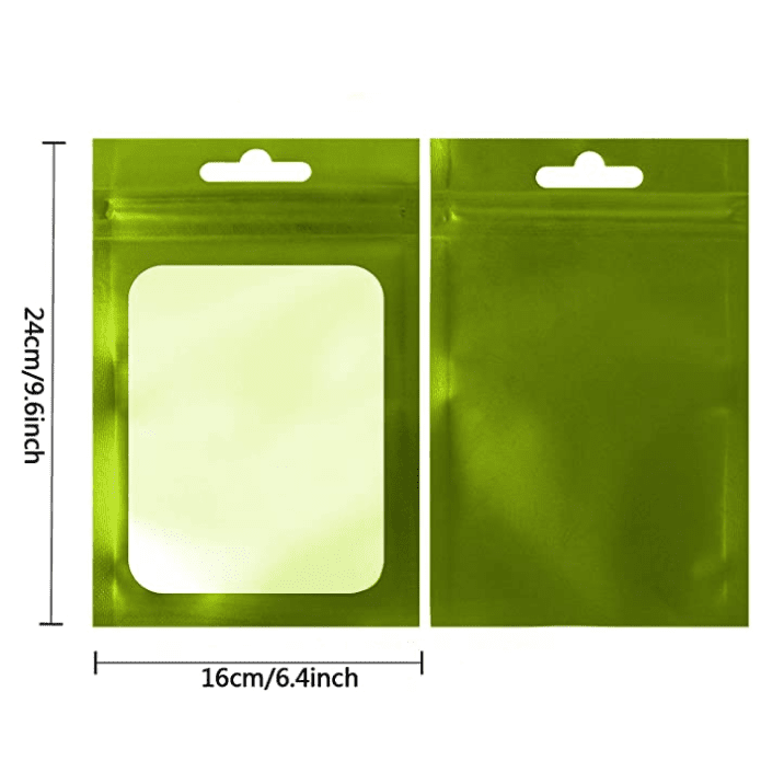 Mylar Foil Ziplock Bags