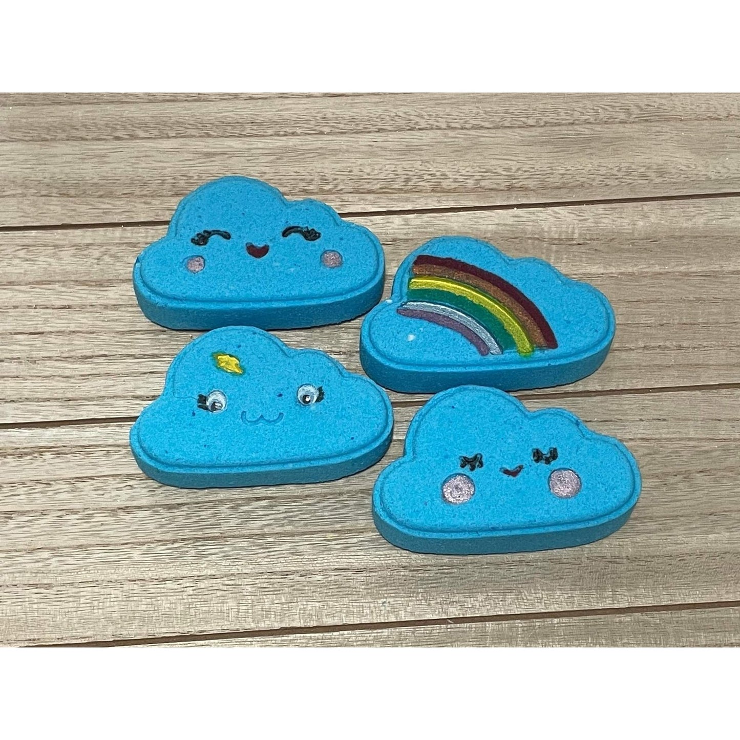 Cloud Faces Bath Bomb Hand Mold