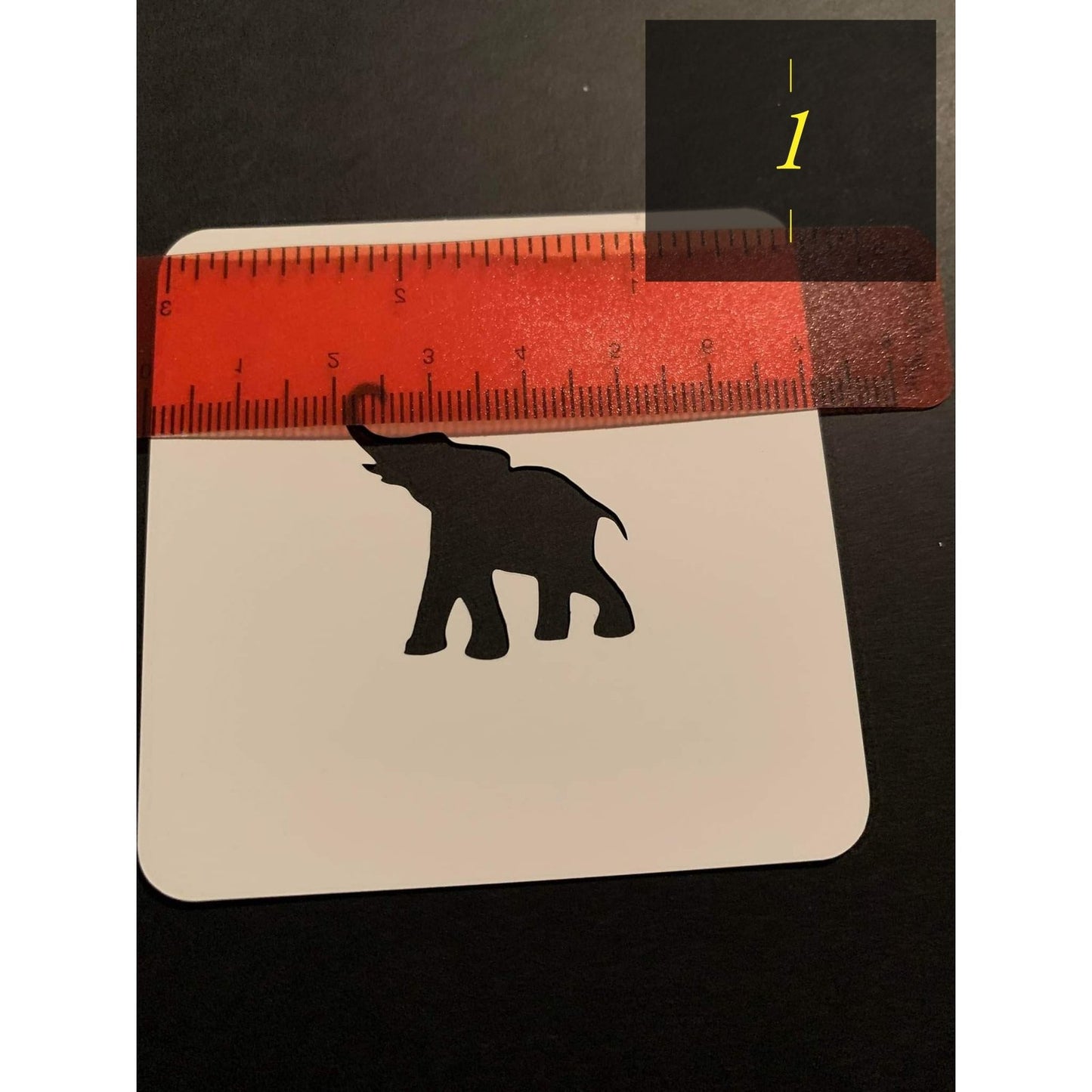 Éléphant - Pochoir