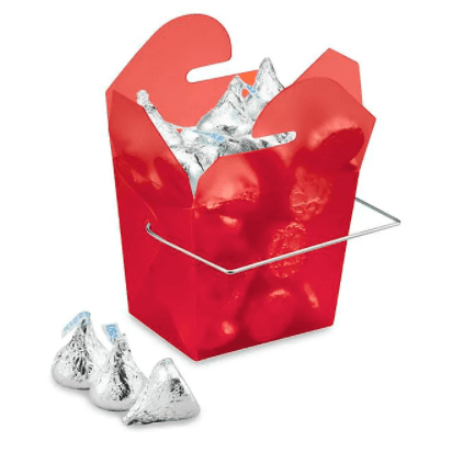 Contenants à emporter givrés