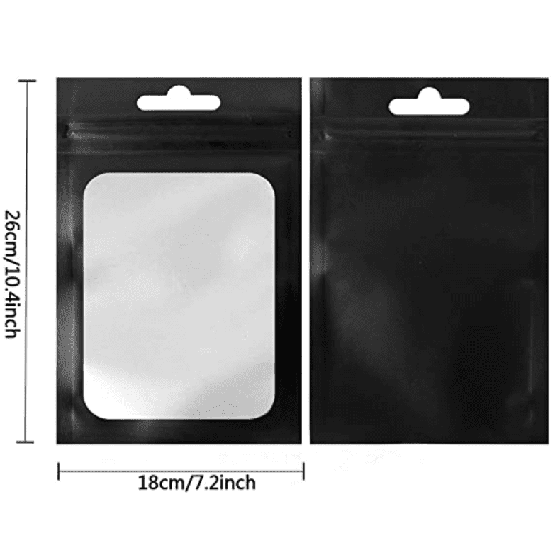 Mylar Foil Ziplock Bags