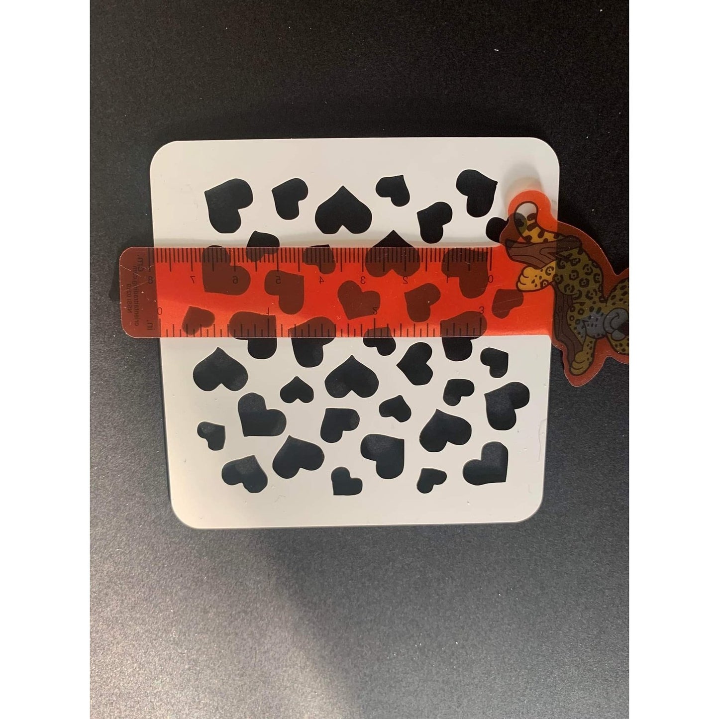 Coeurs (multiples) - Pochoir