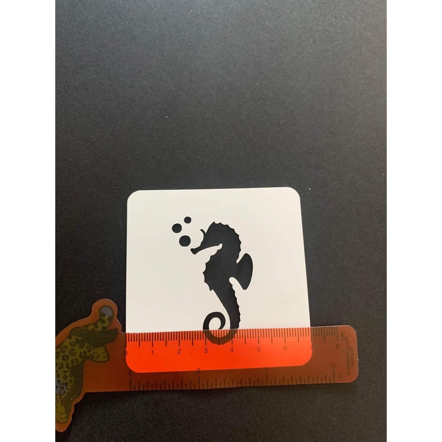 Seahorse - Stencil