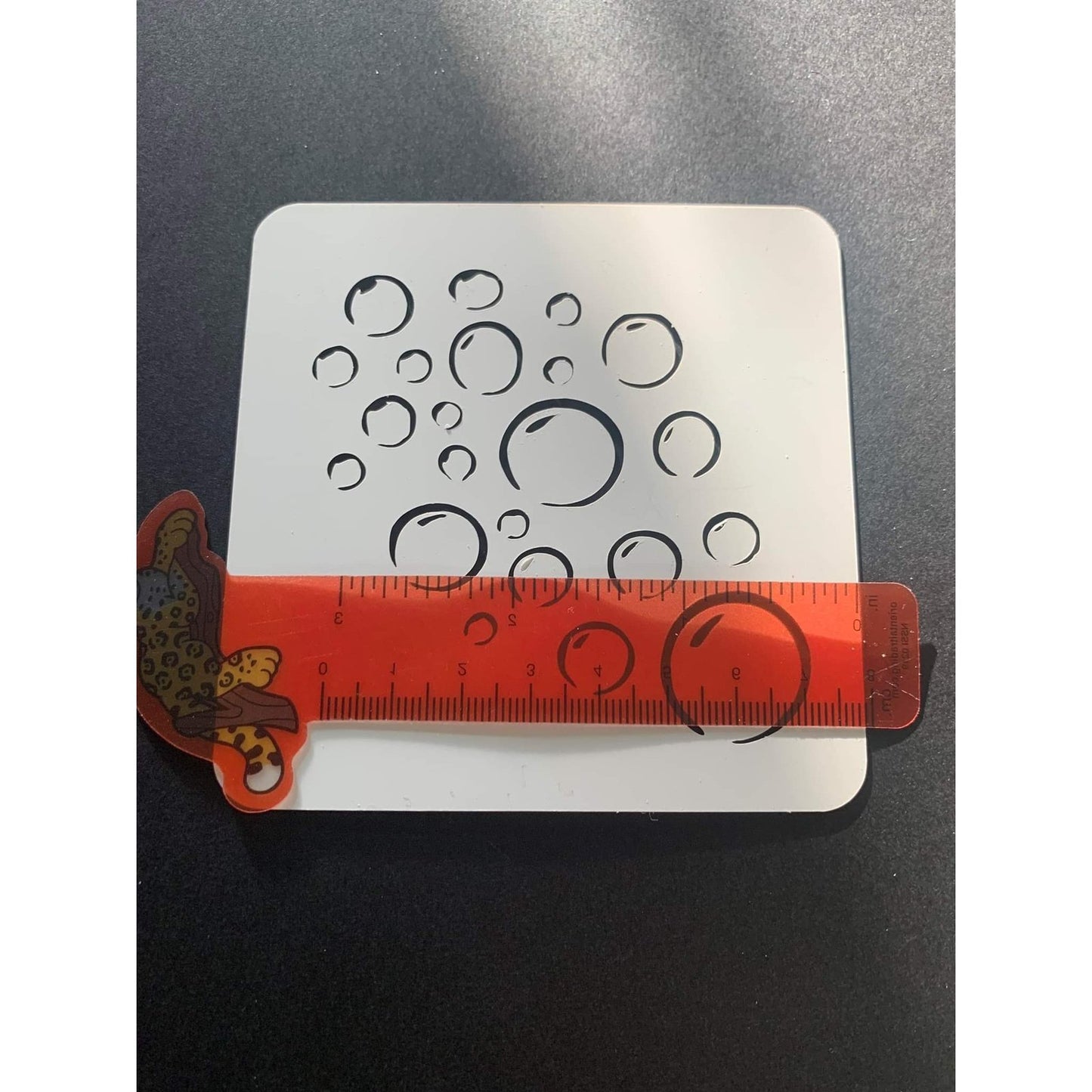 Bulles (motif) - Pochoir