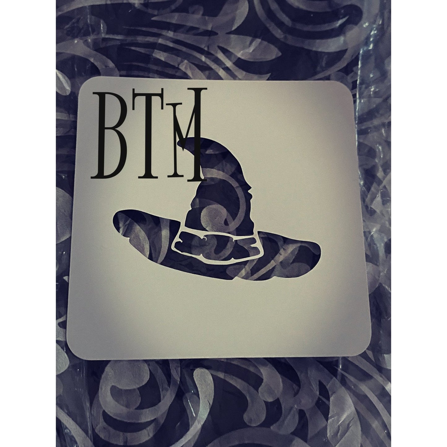 Chapeau de sorcière - Pochoir