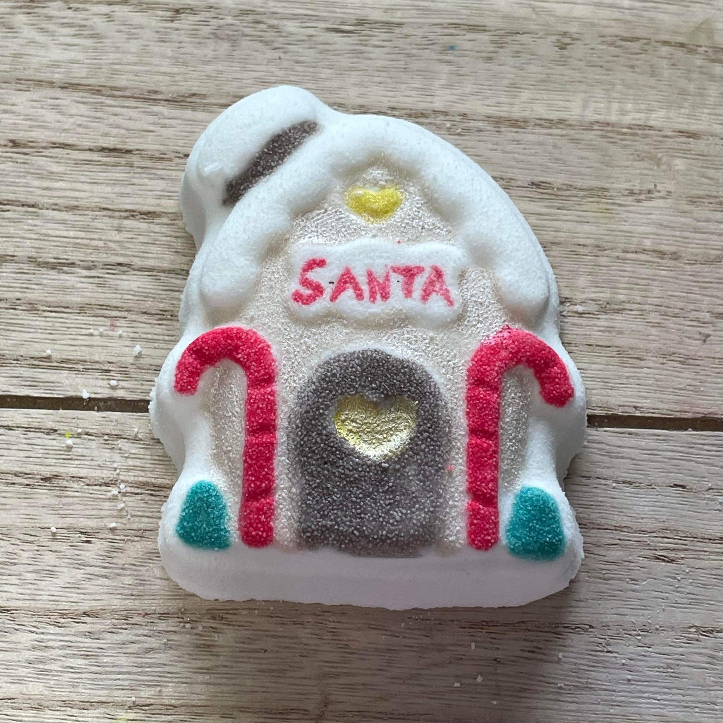 Santa’s House Bath Bomb Hand Mold 3Piece