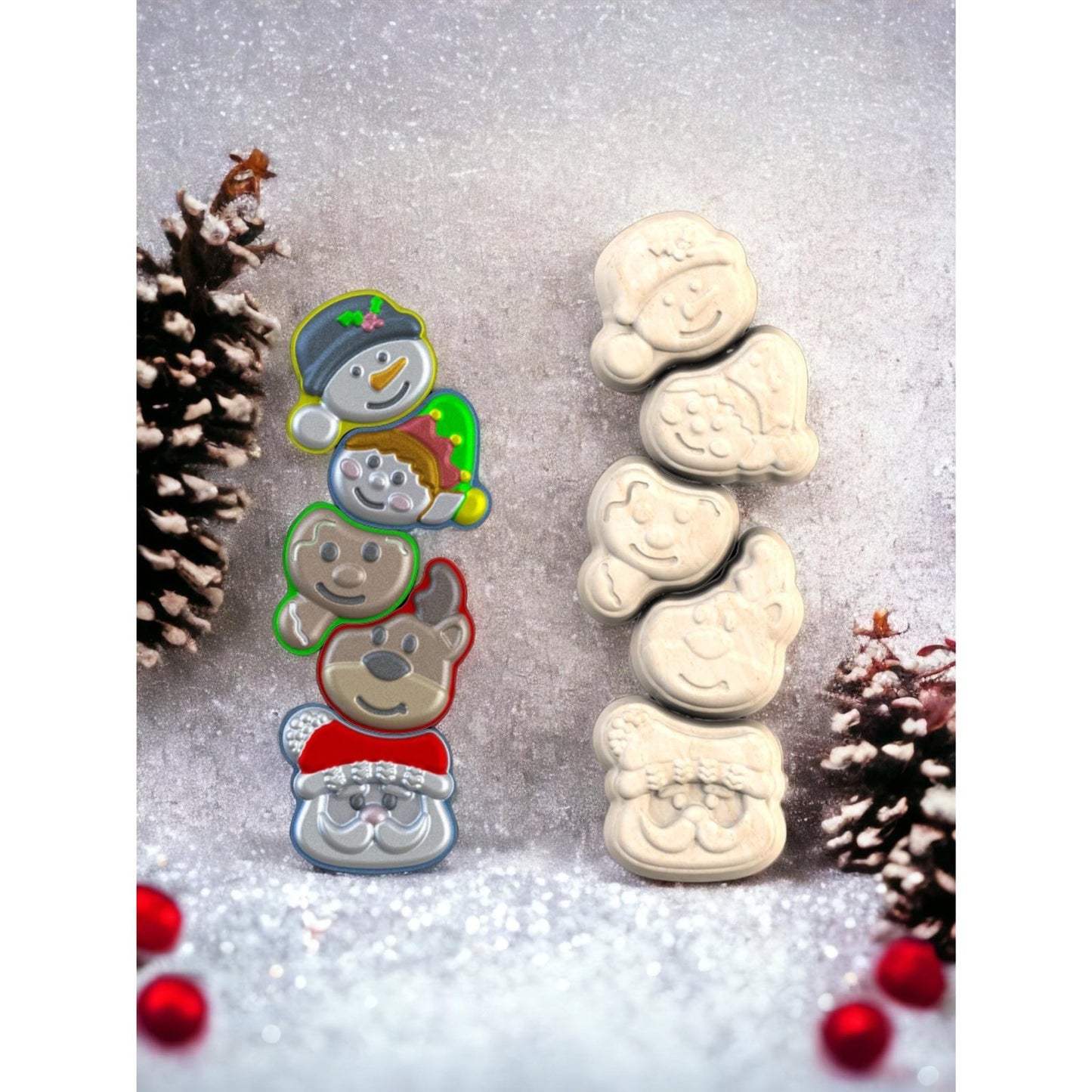 Christmas Stack Puzzle Hybrid Mold