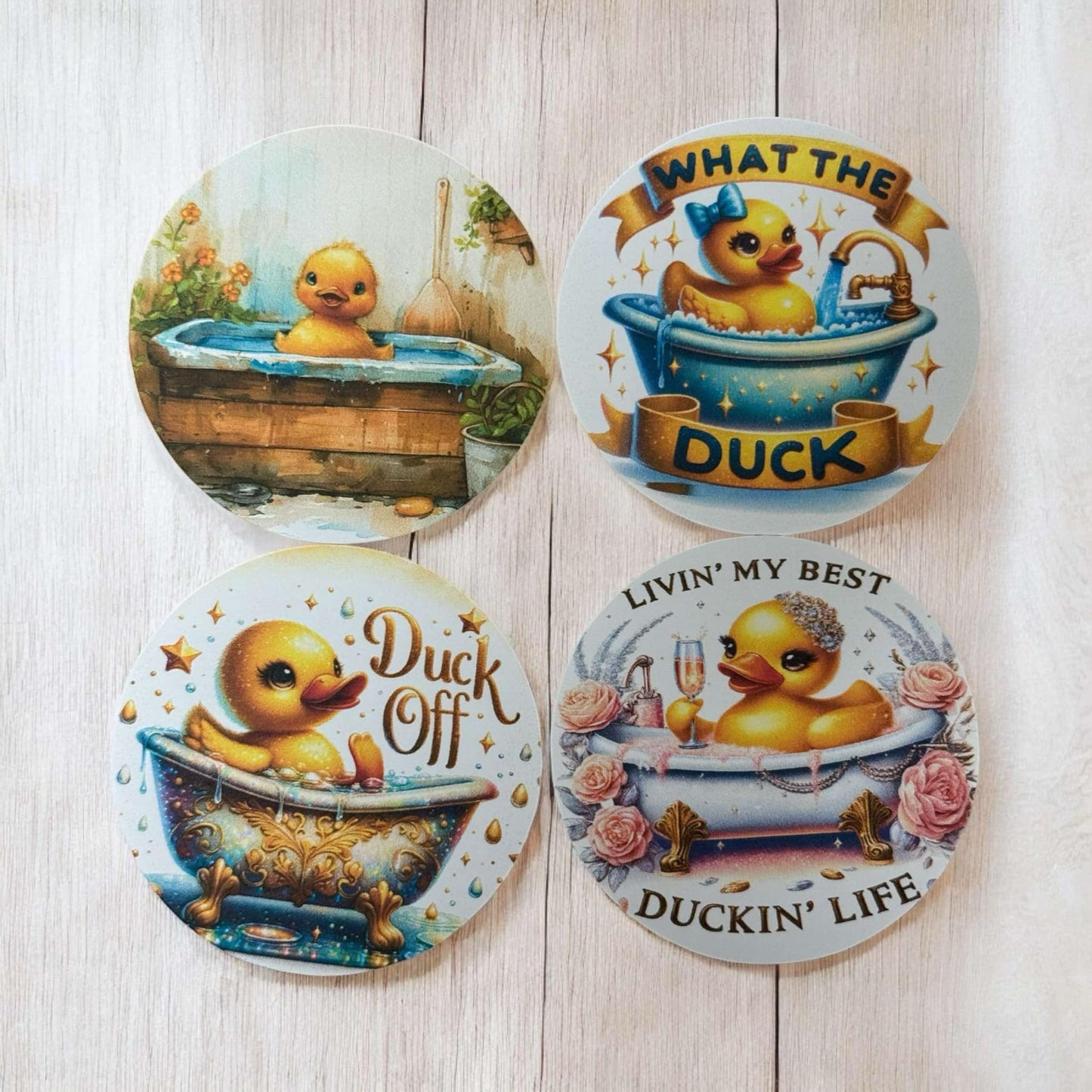 What the Duck Freshie Cardstock - 2.5"