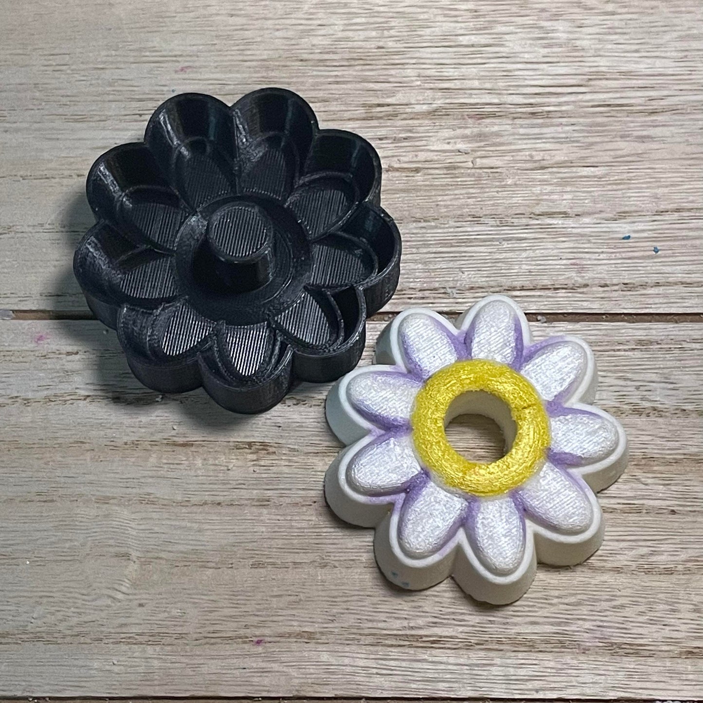 Daisy Bubble Wand Mold Series