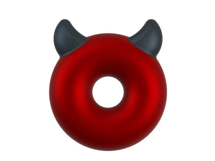 Diabolic Donut Mold Series STL File