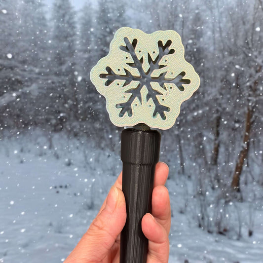 Magical Bath Wands - Snowflake 1.5"