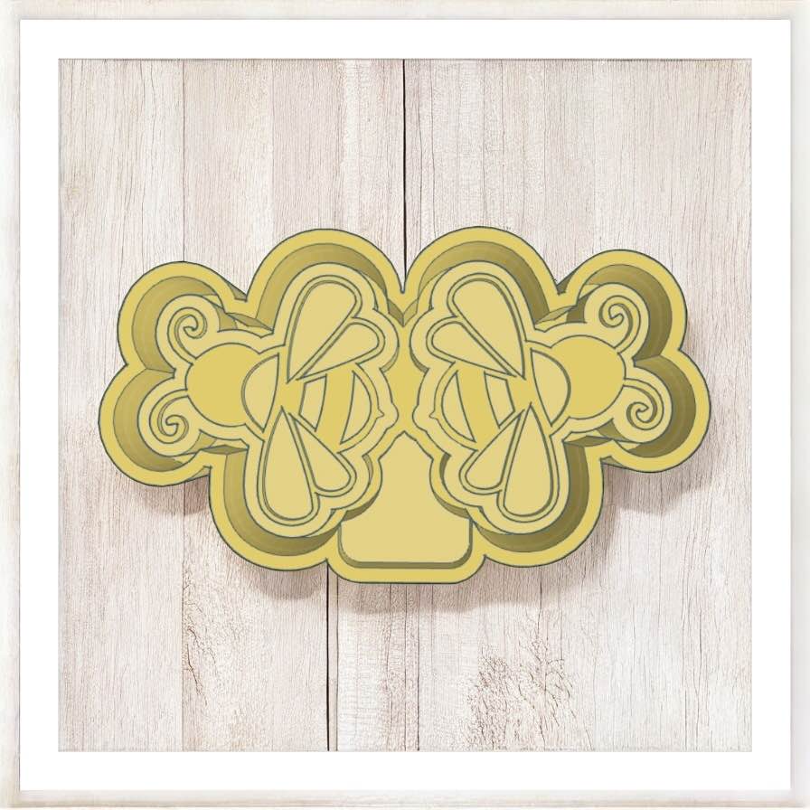 Bee - Freshie VENT Silicone Mold