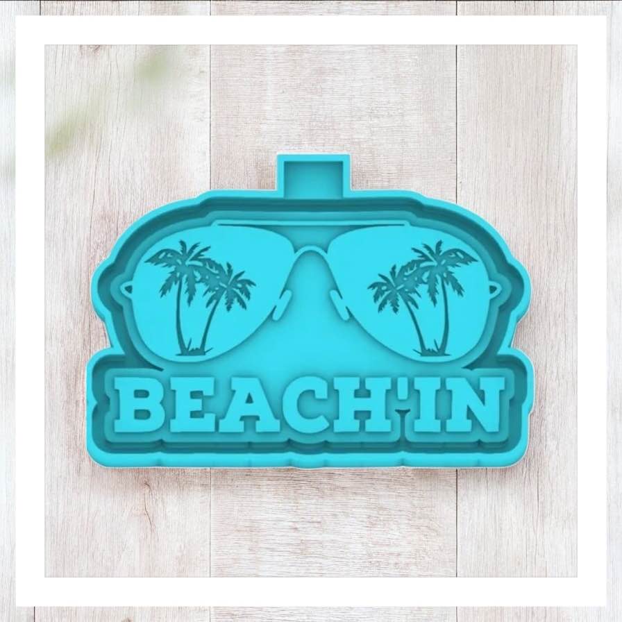 Beach'In - Freshie Silicone Mold