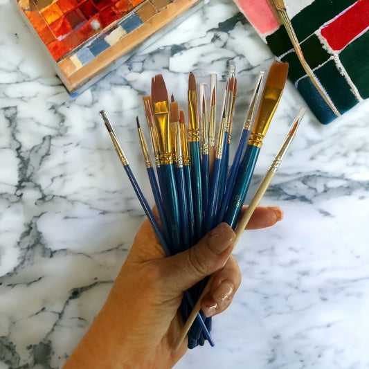Paintbrushes with Case