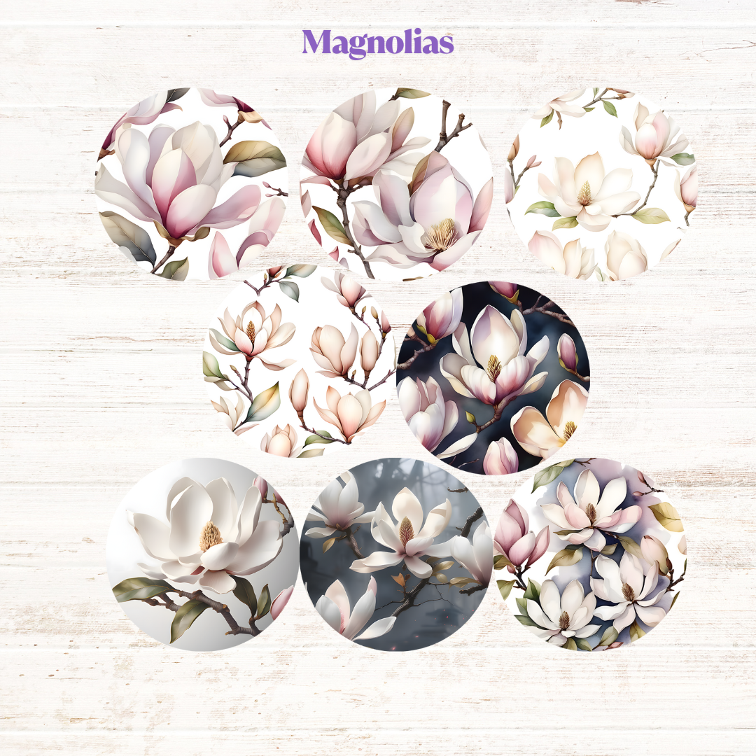 Magnolias Freshie Cardstock - 2.5"