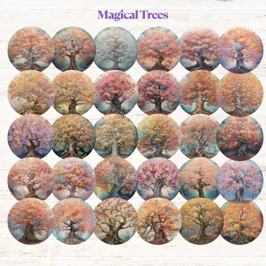 Magical Trees Collection Freshie Cardstock - 2.5"