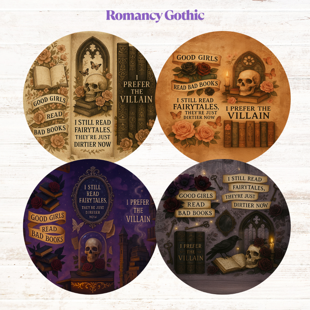 Romancy Gothic Freshie Cardstock - 2.5"