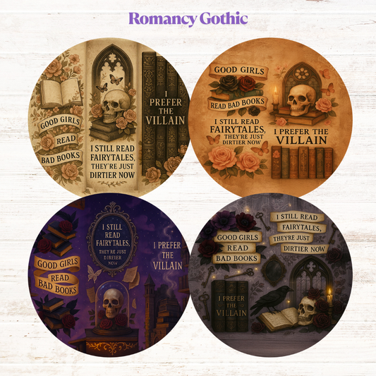 Romancy Gothic Freshie Cardstock - 2.5"