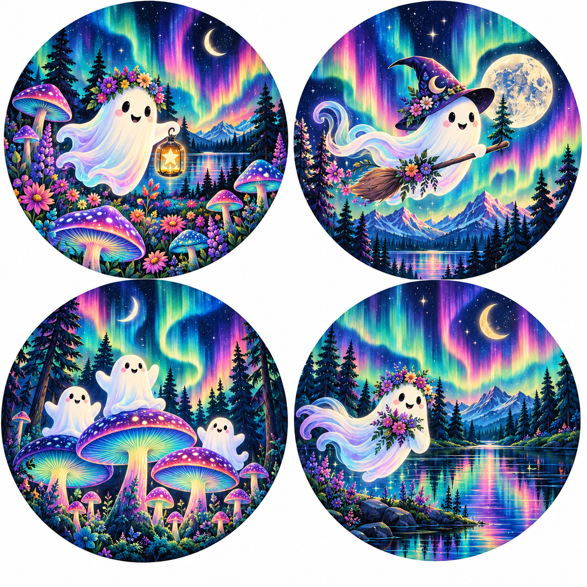 Ghosty Lights Cardstock - 2.5"