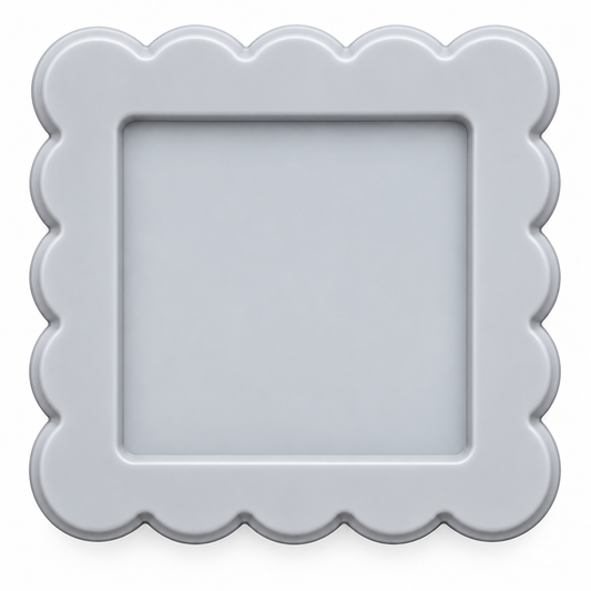 Freshie Scalloped Square Silicone Mold