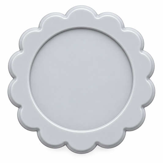 Freshie Scalloped Round Silicone Mold