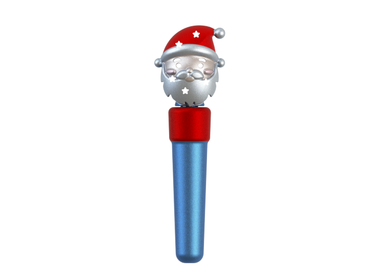 Magical Bath Wands - Santa 1.25"