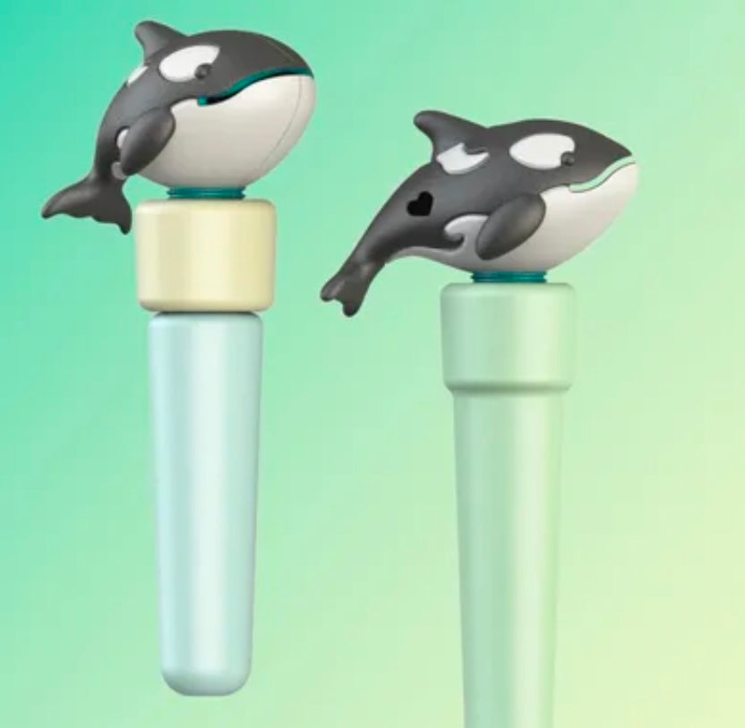 Magical Bath Wands - Killer Whale 1.5"