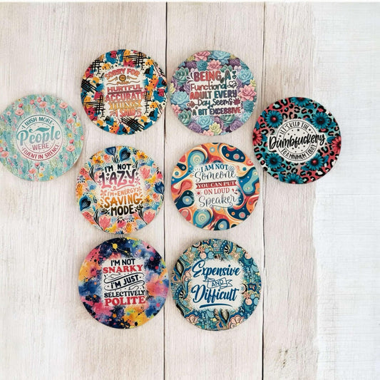 Sarcasm 2 Freshie Cardstock - 2.5"