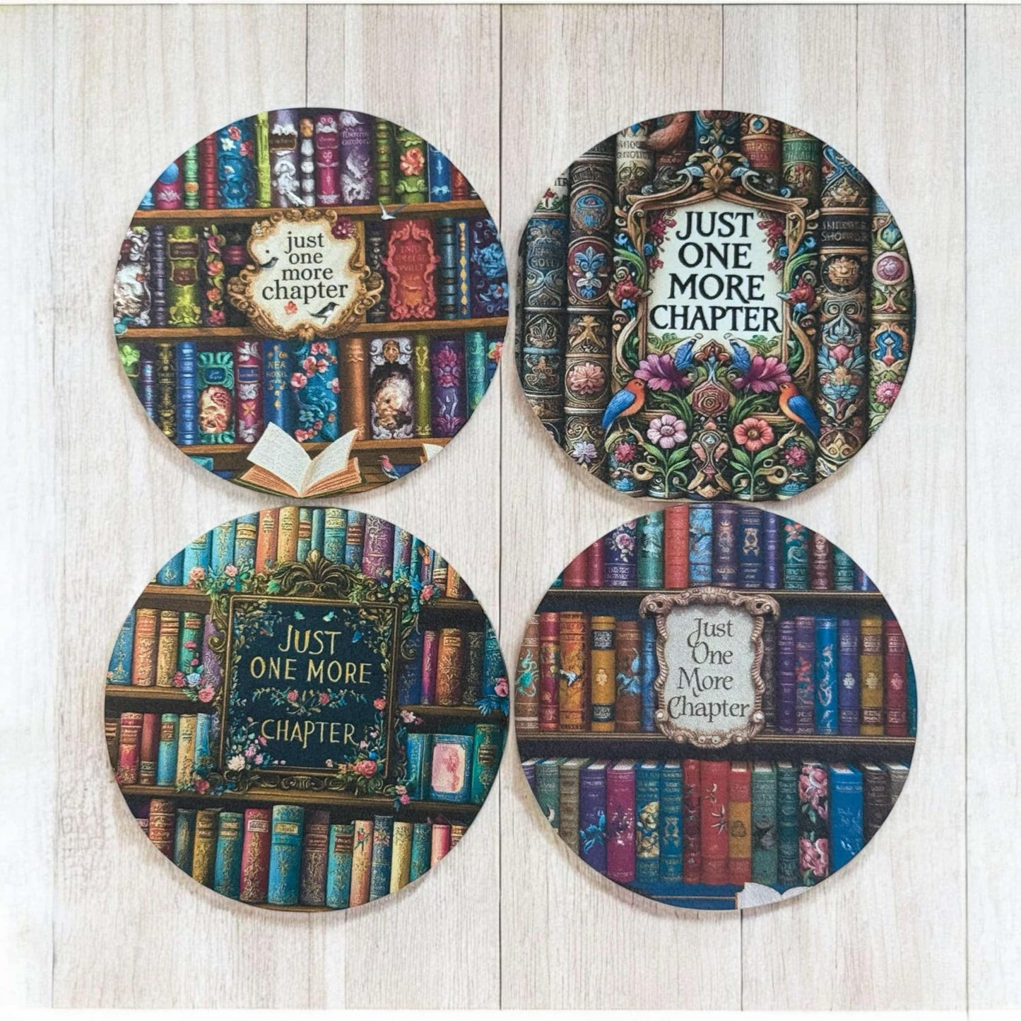 Jusst One More Chapter Freshie Cardstock - 2.5"