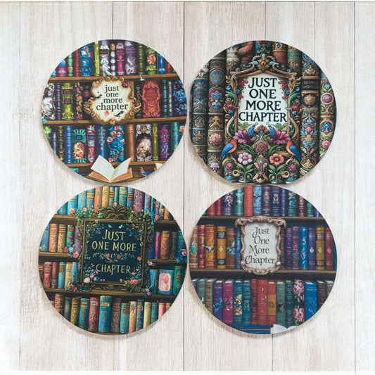 Jusst One More Chapter Freshie Cardstock - 2.5"