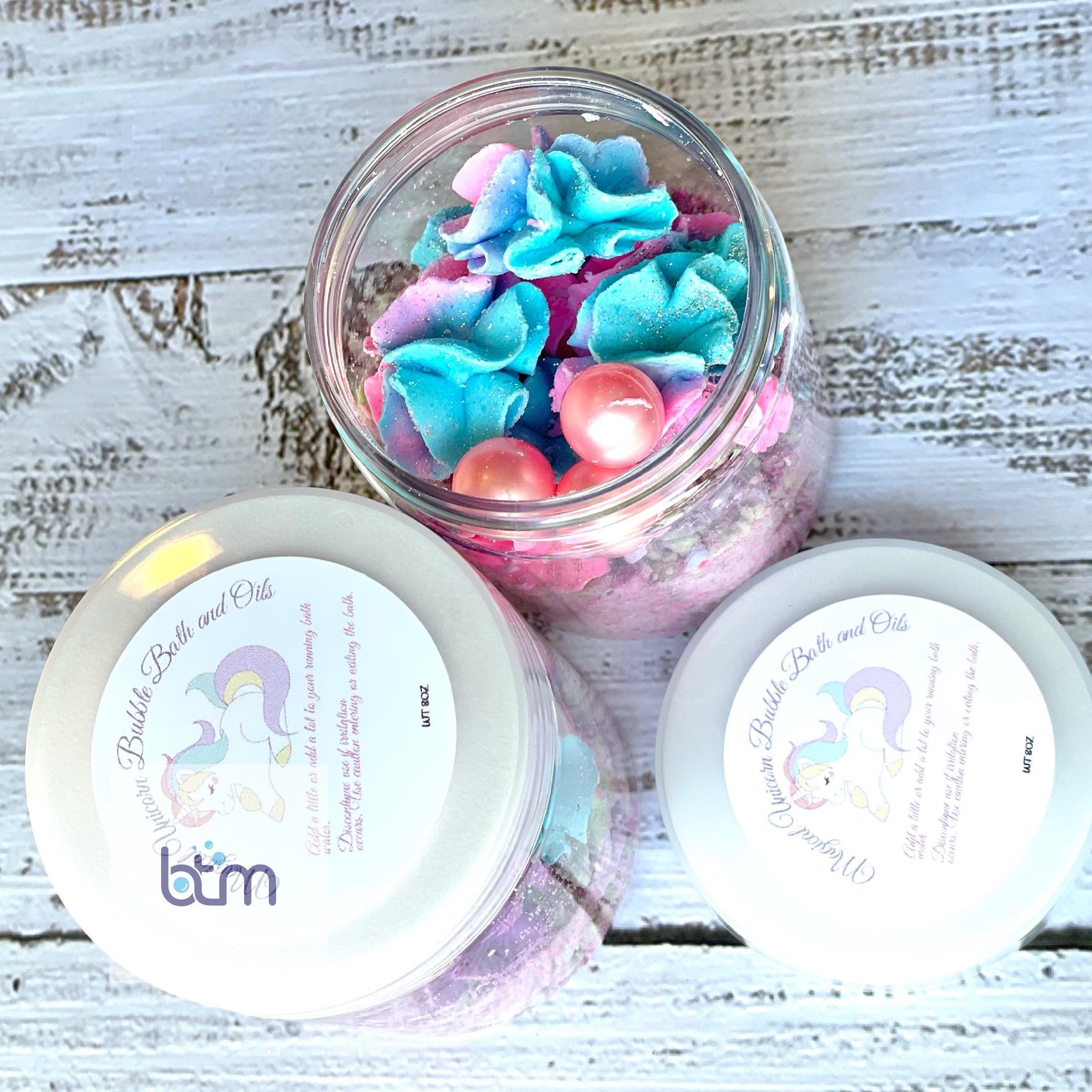 Perles d'huile de bain