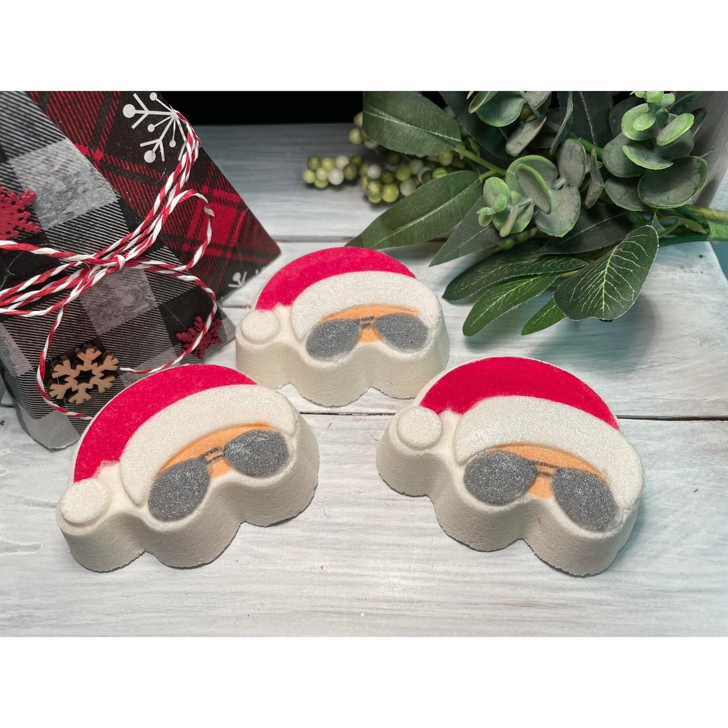 Père Noël avec lunettes de soleil Moule hybride