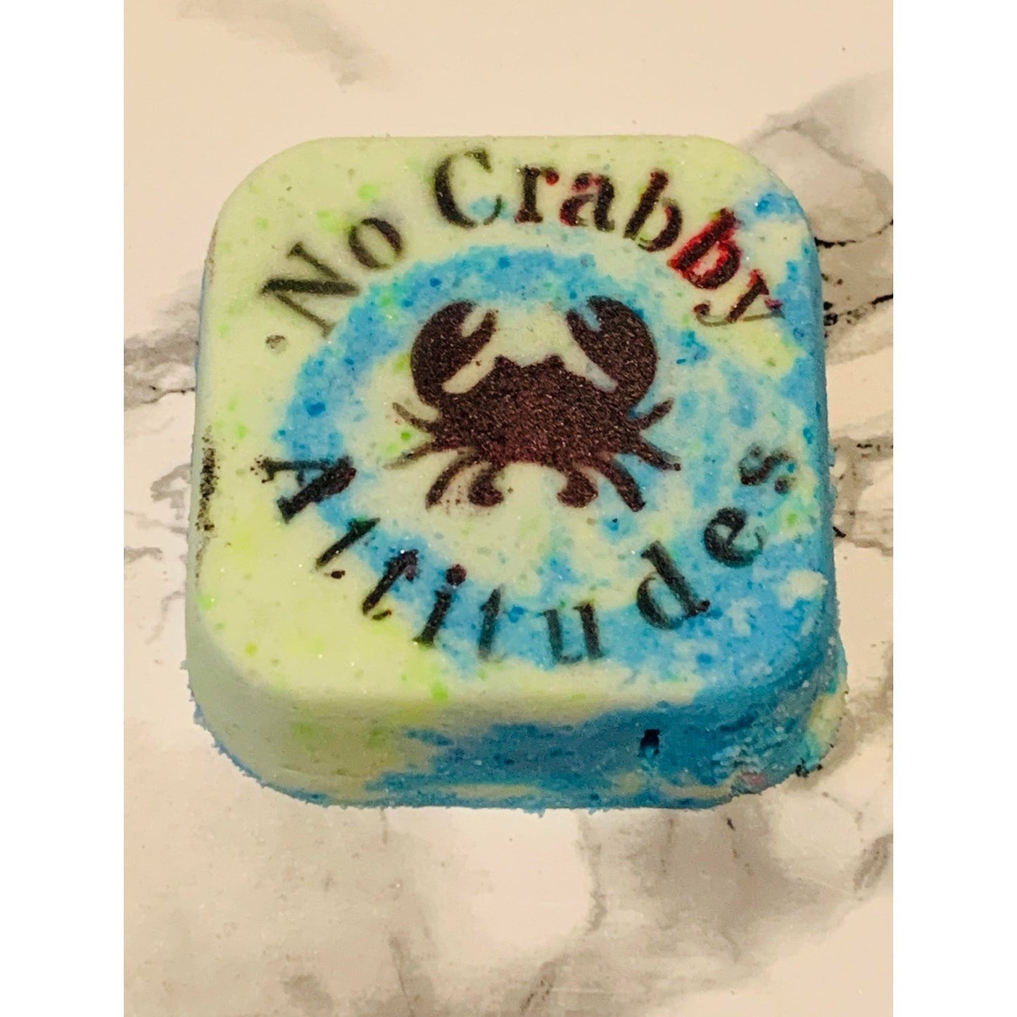 No Crabby Attitudes - Stencil
