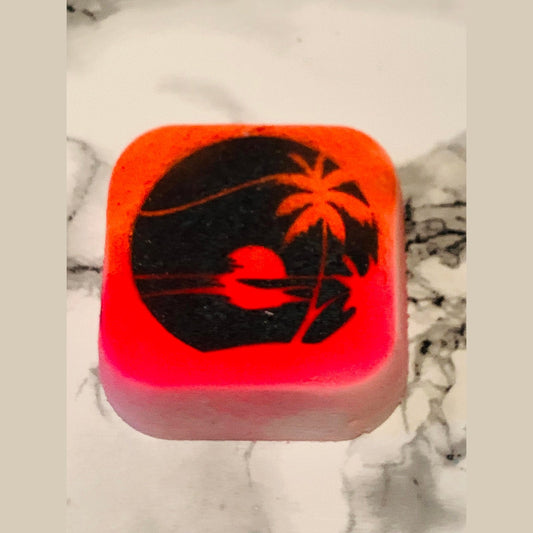 Beach Sunset - Stencil