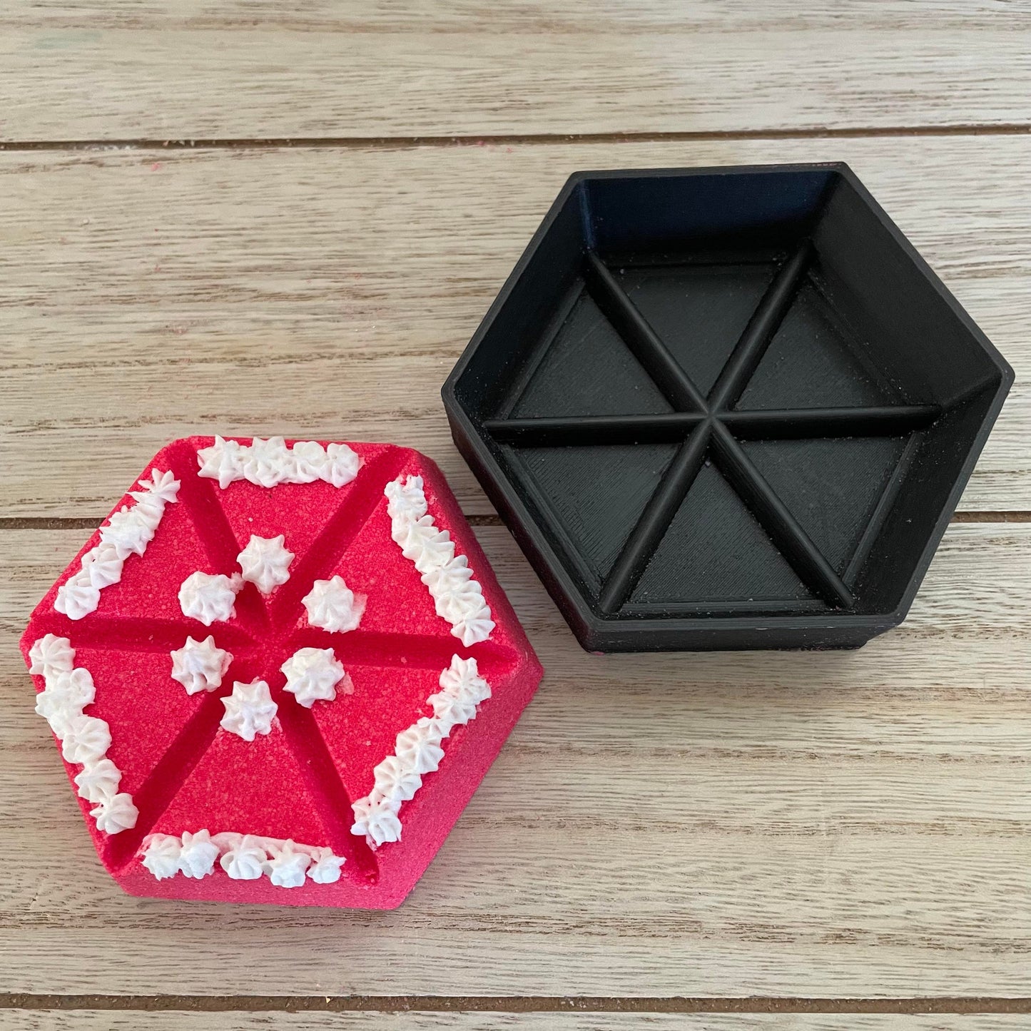 Hexagon Snap Apart Hybrid Mold