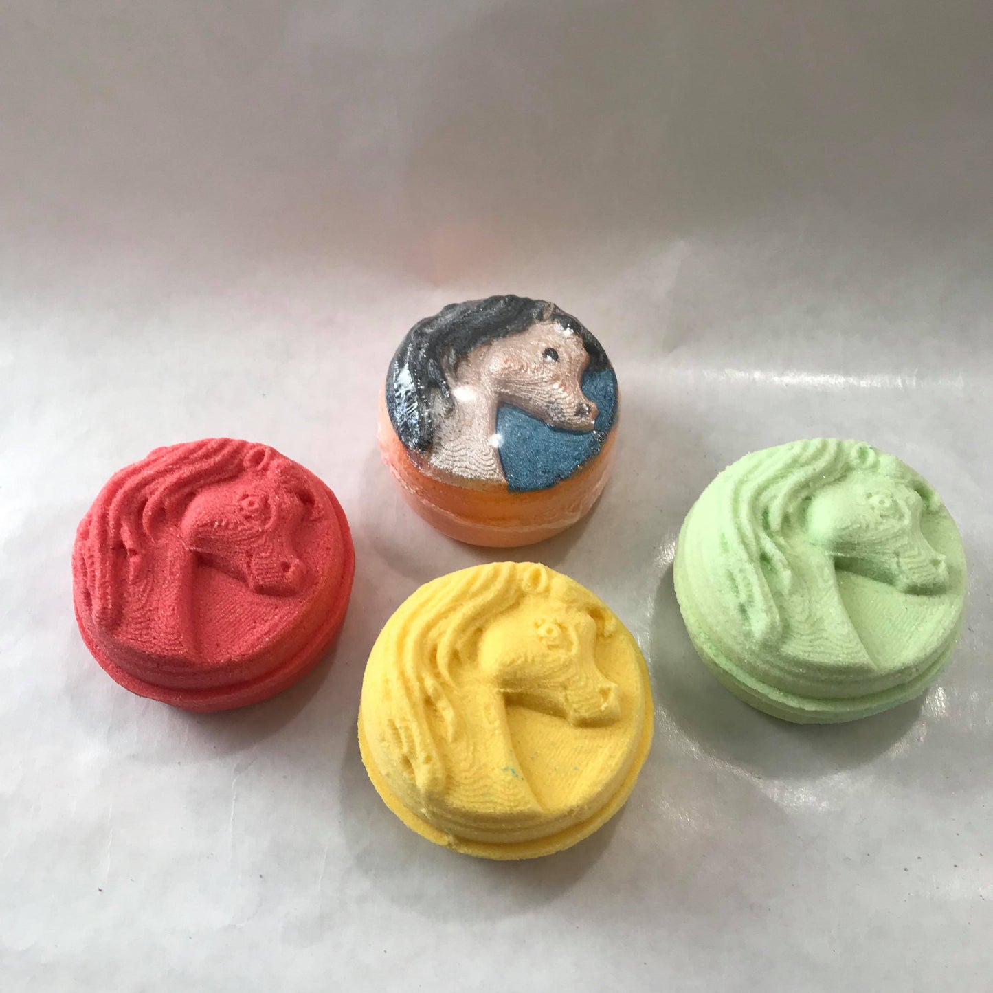 Tablet - Patterned Plates Bath Bomb Hand Mold