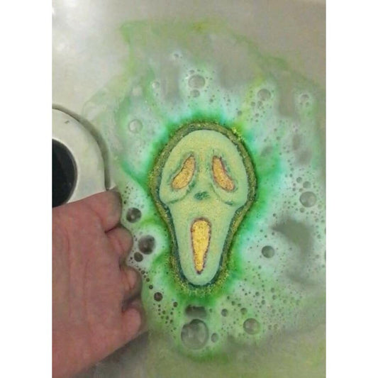 Scary Ghost Face Bath Bomb Hand Mold