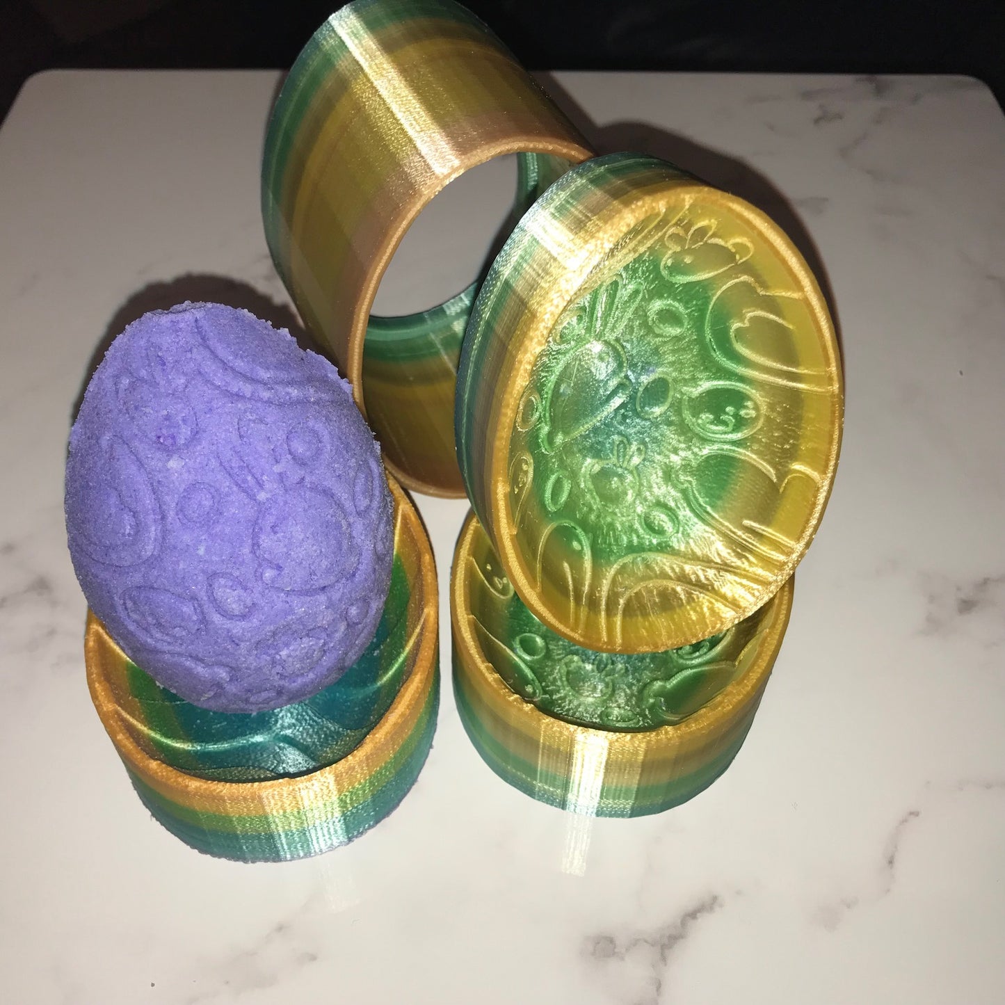 Easter Eggs Bath Bomb Hand Mold