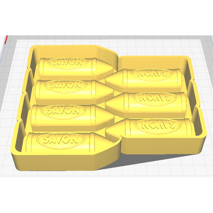 Crayon SOAP Silicone Mold