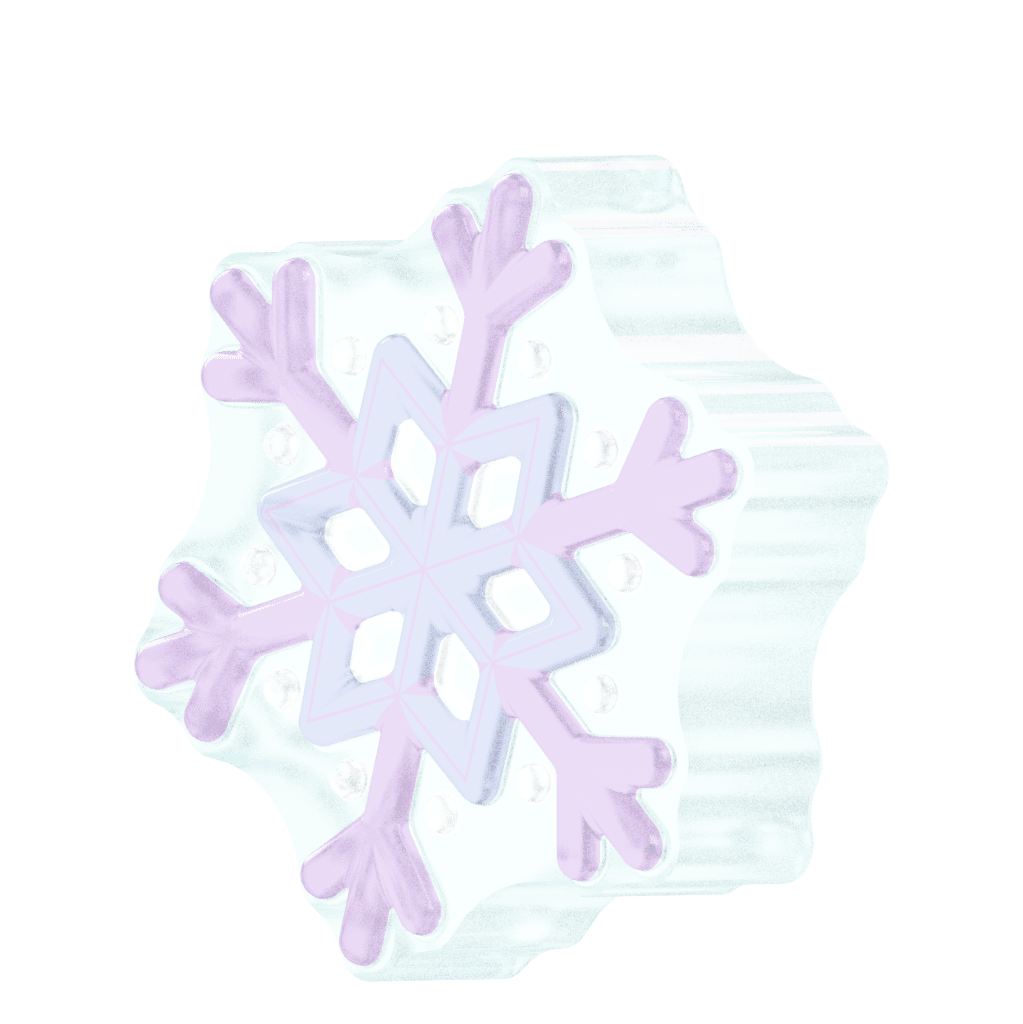 Snowflakes Hybrid (3D) Mold
