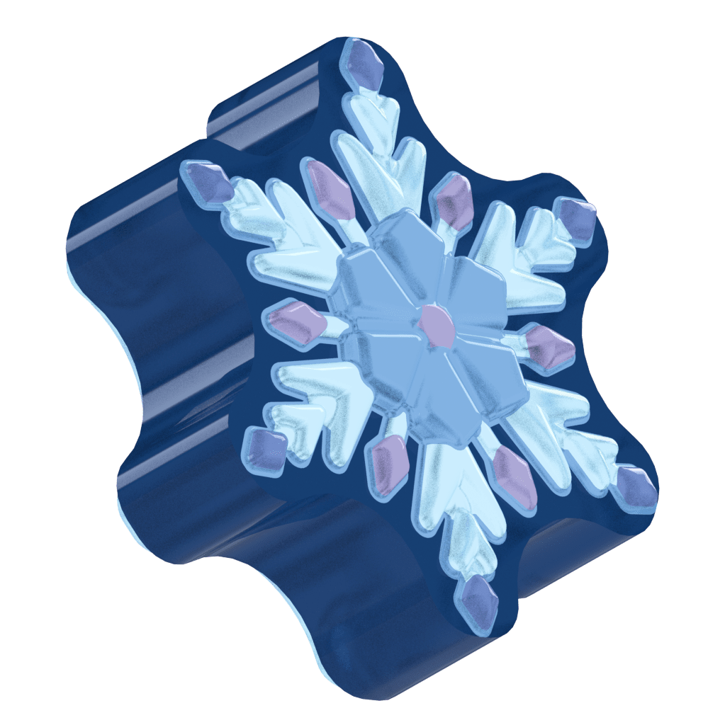 Snowflakes Vacuum Mold