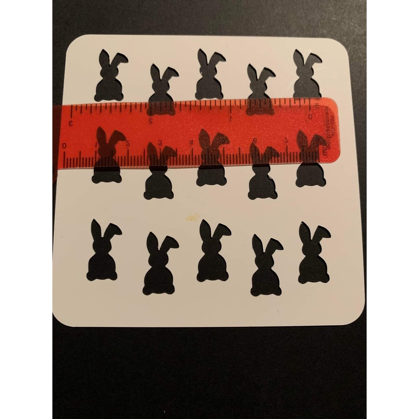 Bunnies (multiple) - Stencil